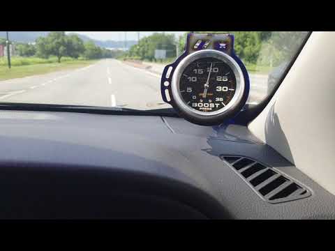 Navara test turbo boost