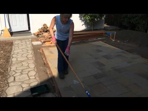 SDS BIONIC Quick Seal and Enhance on a new Patio