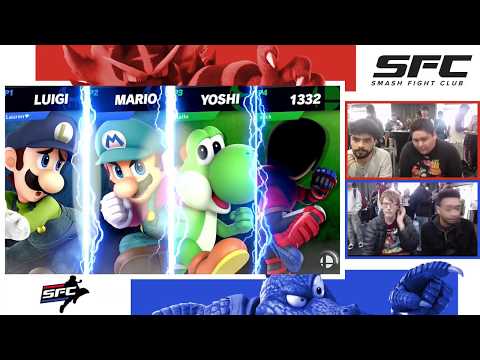 Super Smash Fight Club 2 - Elegant + MastaMario Vs. Zack K. + Y. Rellow Doubles Grand Finals