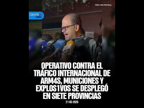 Siete provincias fueron intervenidas en operativo contra tráfico de armas y explosivos
