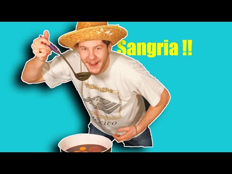 Ma recette de sangria ( cuisine rapide et facile )