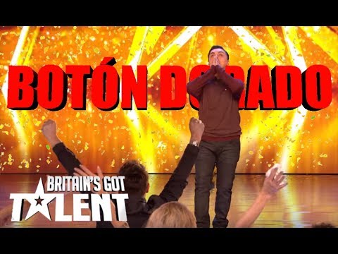 ¡Marc Spelmann obtuvo el botón dorado por este INCREÍBLE ACTO! | Britain's Got Talent 2018 | SUB ESP