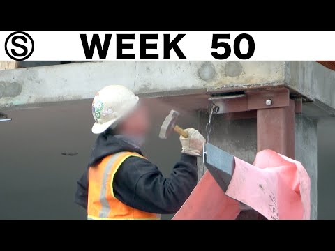 One-week construction time-lapse with closeups: Week 50 of the Ⓢ-series