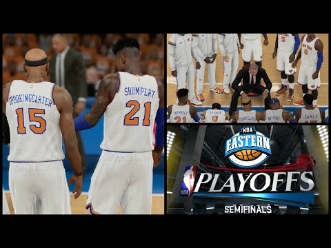 NBA 2K15 MY CAREER PLAYOFFS SFG2 PS4 - Iman Shumpert Gets Double Team Cheesed! | iPodKingCarter
