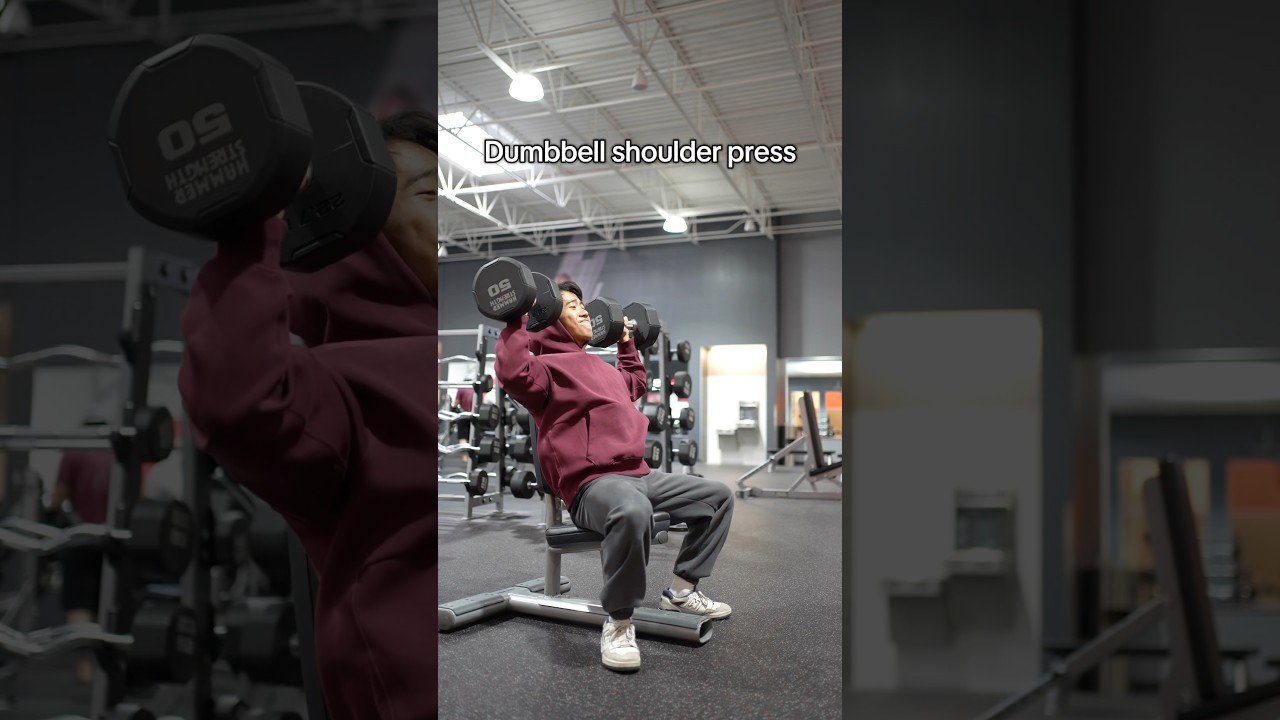 The BEST Way to do Seated Dumbbell Shoulder Press (For Muscle Growth)