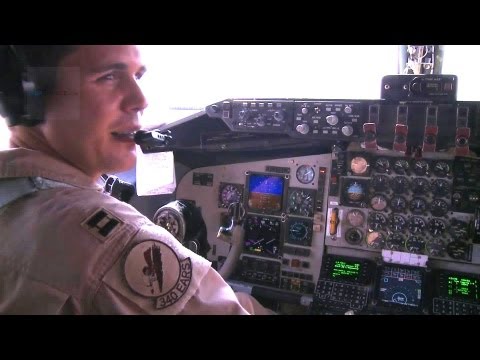 KC-135 Strantotanker aircrew providing fuel to F-16 Fighting Falcons flying over Iraq  | AiirSource