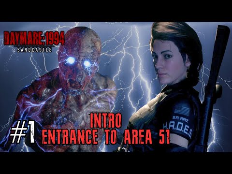 Daymare 1994: Sandcastle PS5 Walkthrough Part 1 - Exploring Area 51 Horror Prequel | Relic Ronin
