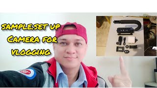 paano mag set-up ng camera for vlogging #cannon #4000d