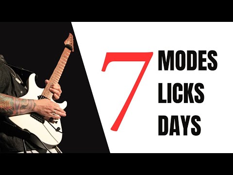 7 Modal Licks for 7 Days Of The Week