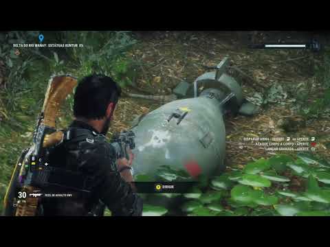 How to move the nuclear bomb in just cause 4