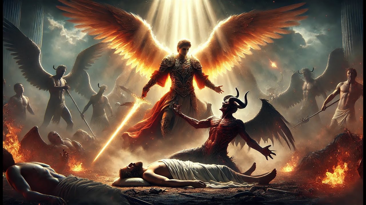 A BATALHA ARCANJO MIGUEL CONTRA SATANÁS PELO CORPO DE MOISÉS 📖 HISTÓRIA RESUMIDA DA BIBLIA📖