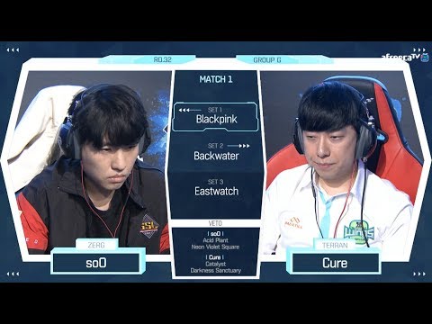 [2018 GSL Season 2] Code S Ro.32 Group G Match1 soO vs Cure