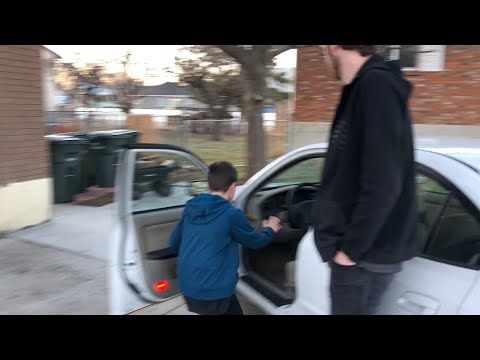 Kid Temper Tantrum Tries To Steal Daddy's Car Before He Sells It [Original]