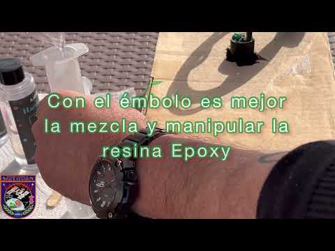 EA3HWU soporte de resina Epoxy para sonda RF