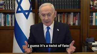 PM Netanyahu talks to Captain Smit Machchhar, of the flight from Dubai,