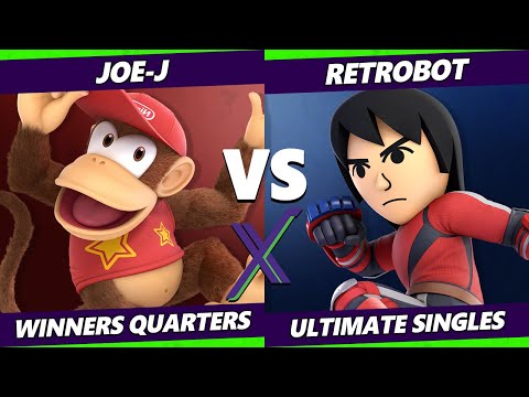 S@X 447 Winners Quarters - Joe-J (Diddy Kong) Vs. Retrobot (Mii Brawler) Smash Ultimate - SSBU