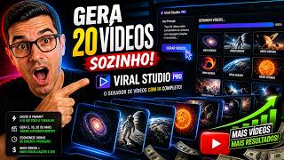 VIRAL STUDIO PRO CRIE VIDEOS PARA QUALQUER NICHO E PLATAFORMA SOCIAL COM IA