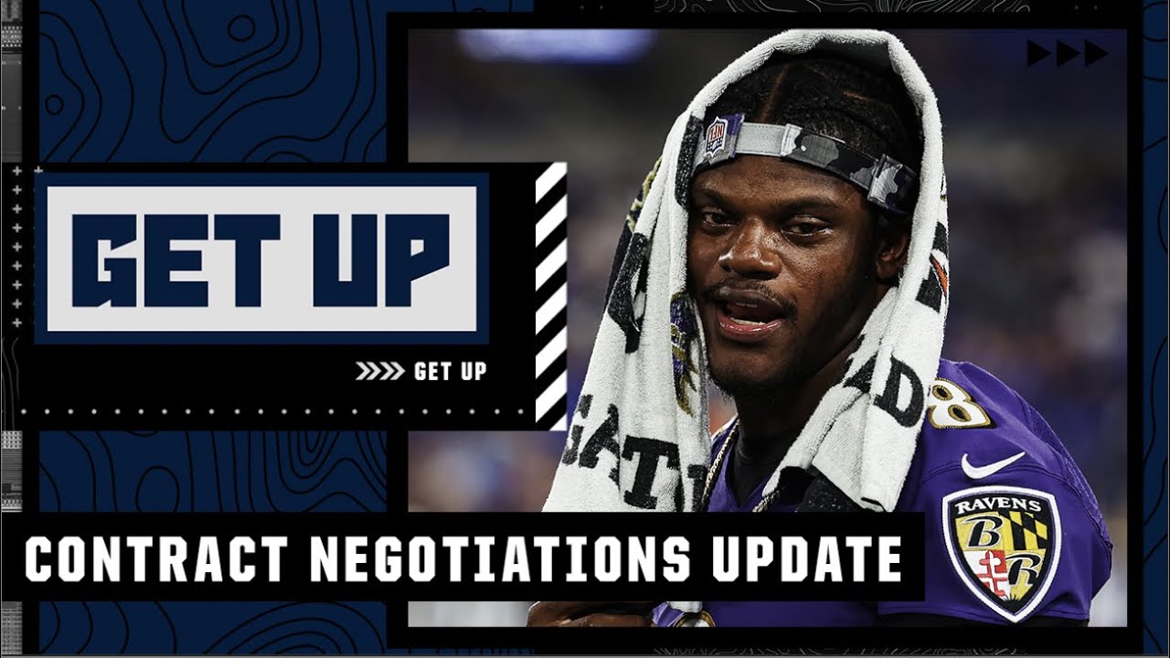 Is Lamar Jackson taking a BIG RISK over contract negotiations? 💰 | Get Up