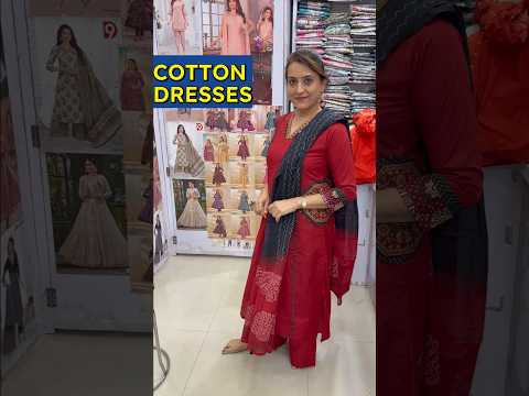 दादर मार्केट- Cotton Dresses from ₹750 onwards #readymadedress Hindmata Market