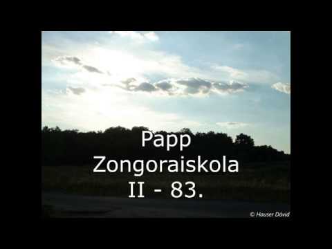 Papp Zongoraiskola II - 83 Gyakorlat