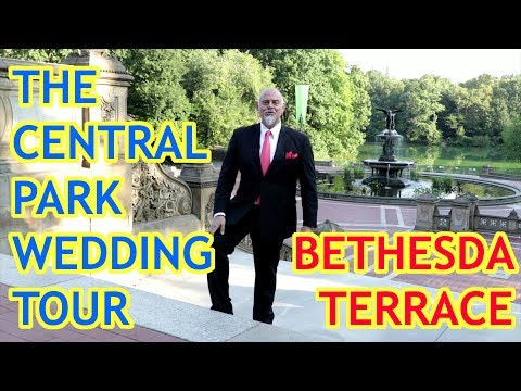 The Central Park Wedding Tour - Bethesda Terrace
