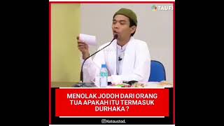 Download lagu Menolak Jodoh dari Orang Tua, Apakah itu Termasuk Durhaka? (Ustadz H. Abdul Somad, Lc., M.A., Ph.D) mp3 Download lagu Menolak Jodoh dari Orang Tua, Apakah itu Termasuk Durhaka? (Ustadz H. Abdul Somad, Lc., M.A., Ph.D) mp3