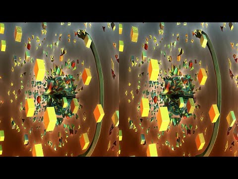 World Of Cubix (3D, stereoscopic, SBS, HD, fractal)