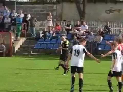 Rzut karny W. Więcaszka (Włodawianka - Hutnik Ruda Huta)