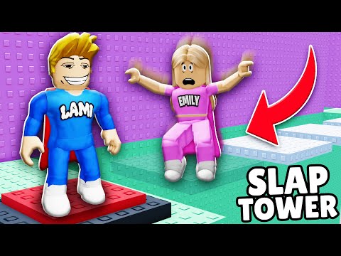 Dieses VIDEO ENDET wenn EMILY & LAMI in SLAP TOWER GEWINNEN! (Roblox)