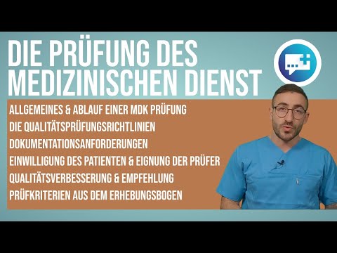 Die Prüfung des Medizinischen Dienst: Allgemeines zur MDK Prüfung, QPR Richtlinien, Kriterien uvm.