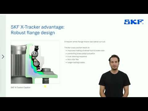 SKF X-Tracker 3rd Generation hub bearing