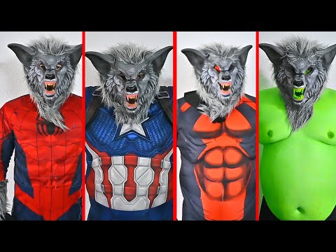 Superheroes Become Werewolf