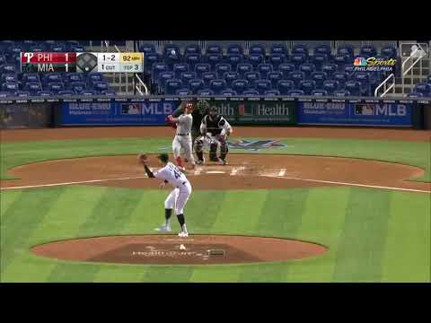 Tachirense Rafael Marchán debutó en Grandes Ligas con los Filis de Filadelfia #Táchira #15sep