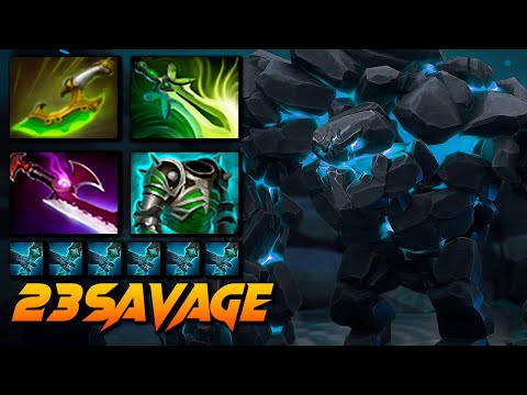 23savage Tiny Stone Machine -Talon Esports - Dota 2 Pro Gameplay [Watch & Learn]