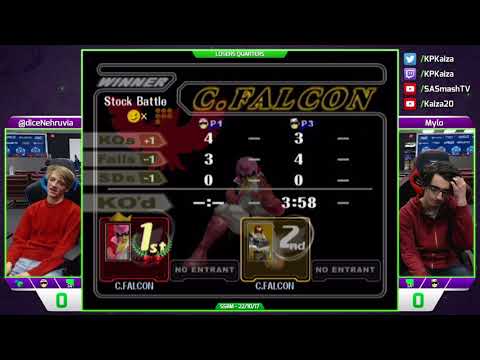 SAFGC Spring Season R2 2017 - SSBM - Nangs (Pink C. Falcon) vs Mylo (C. Falcon)