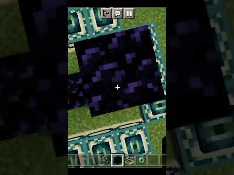 Minecraft cursed nether portal | Glitch