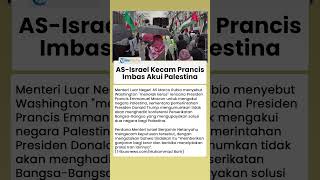 Langkah Prancis Dikecam AS dan Israel Imbas Akan Mengakui Palestina, Dianggap Keputusan Sembrono