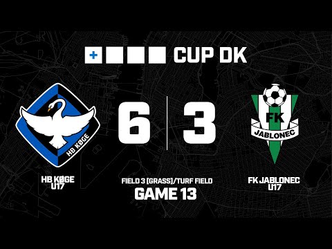 Game 13 - HB Køge U17 vs FK Jablonec U17