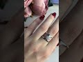 Silver Ring with Fianites
