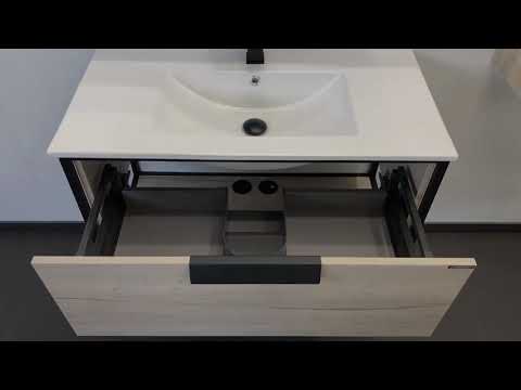 Обзор мебели для ванной Comforty Bonn 90 дуб дымчатый Обзор мебели для ванной Comforty Bonn 90 дуб дымчатый