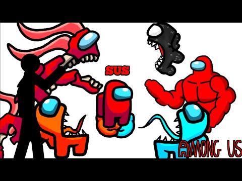 Deadly Showdown: Among Us Crewmate Vs Impostor - Daddy Among Us, Impostor Venom - Animation