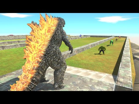 New Godzilla - Animal Revolt Battle Simulator