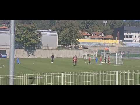 Free kick vs Sloboda Tuzla @/(Tavus Hodžić -NK Bratstvo Gračanica U 9 2015 godište.