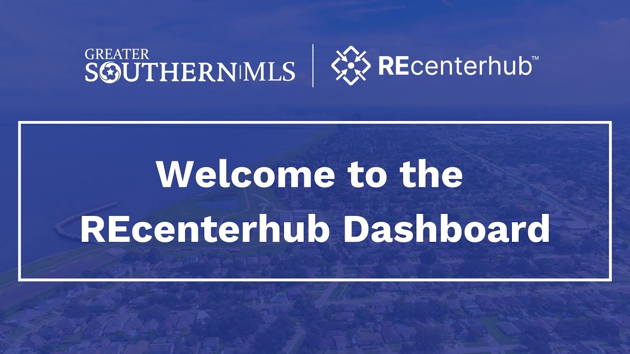 Welcome to the REcenterhub Dashboard