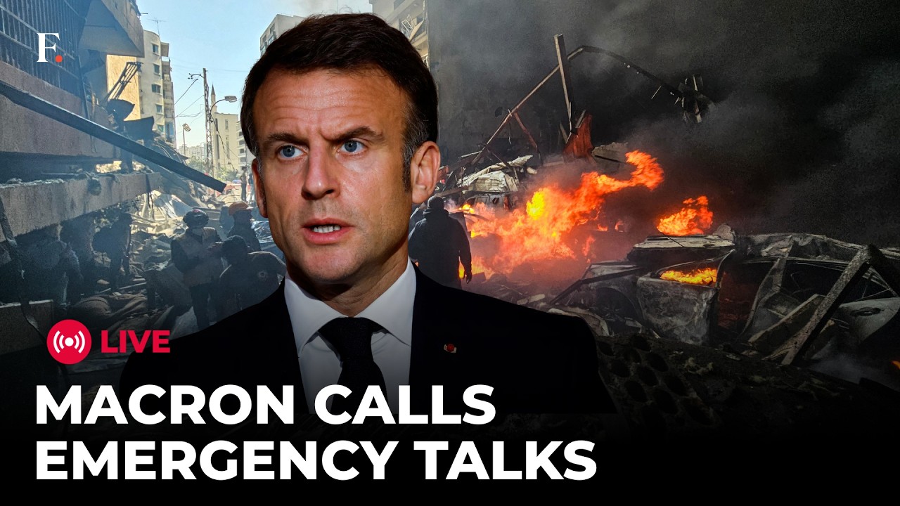 LIVE: Macron Meets French Leaders Over Iran War, Ukraine & France’s Security