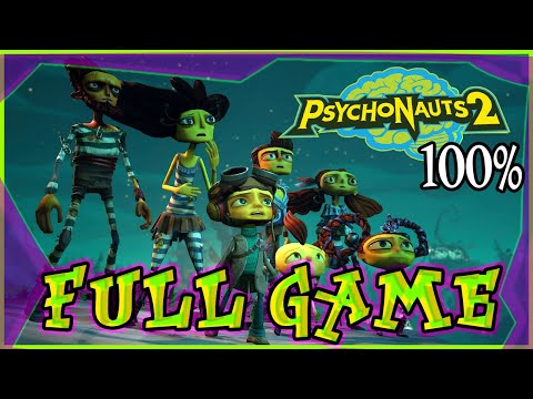 Psychonauts 2 FULL GAME 100% Longplay (PS4, XBOX ONE, PC)
