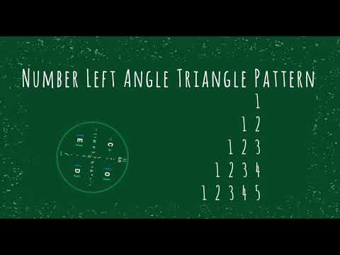 64 Number Left Angle Triangle Pattern Without Any Pre Defined Method Using While Loop In Python