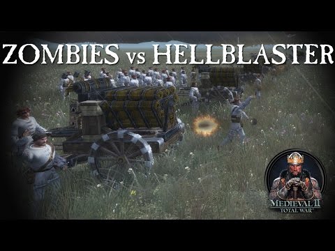 5000 Zombies vs Hellblaster - Call of Warhammer - Medieval 2 Total War Mod