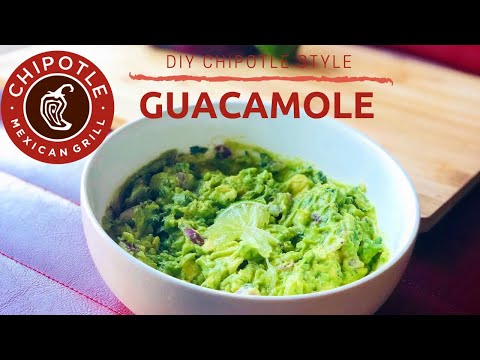 How to make Easy Guacamole Recipe | Homemade Chipotle Guac