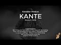Davido KANTE Karaoke Version Ft Fave
